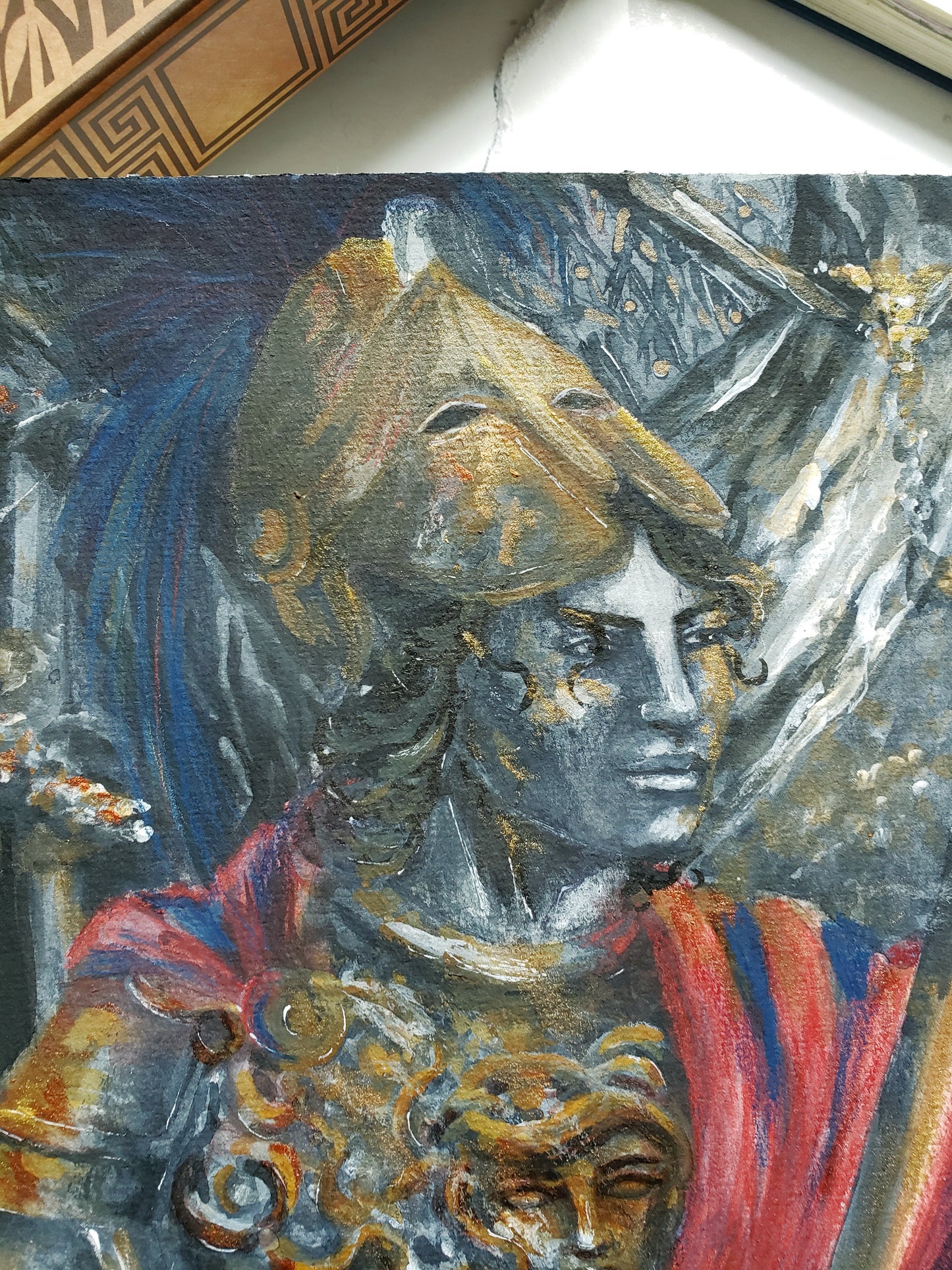 "In The Presence Of Wisdom" Original Painting