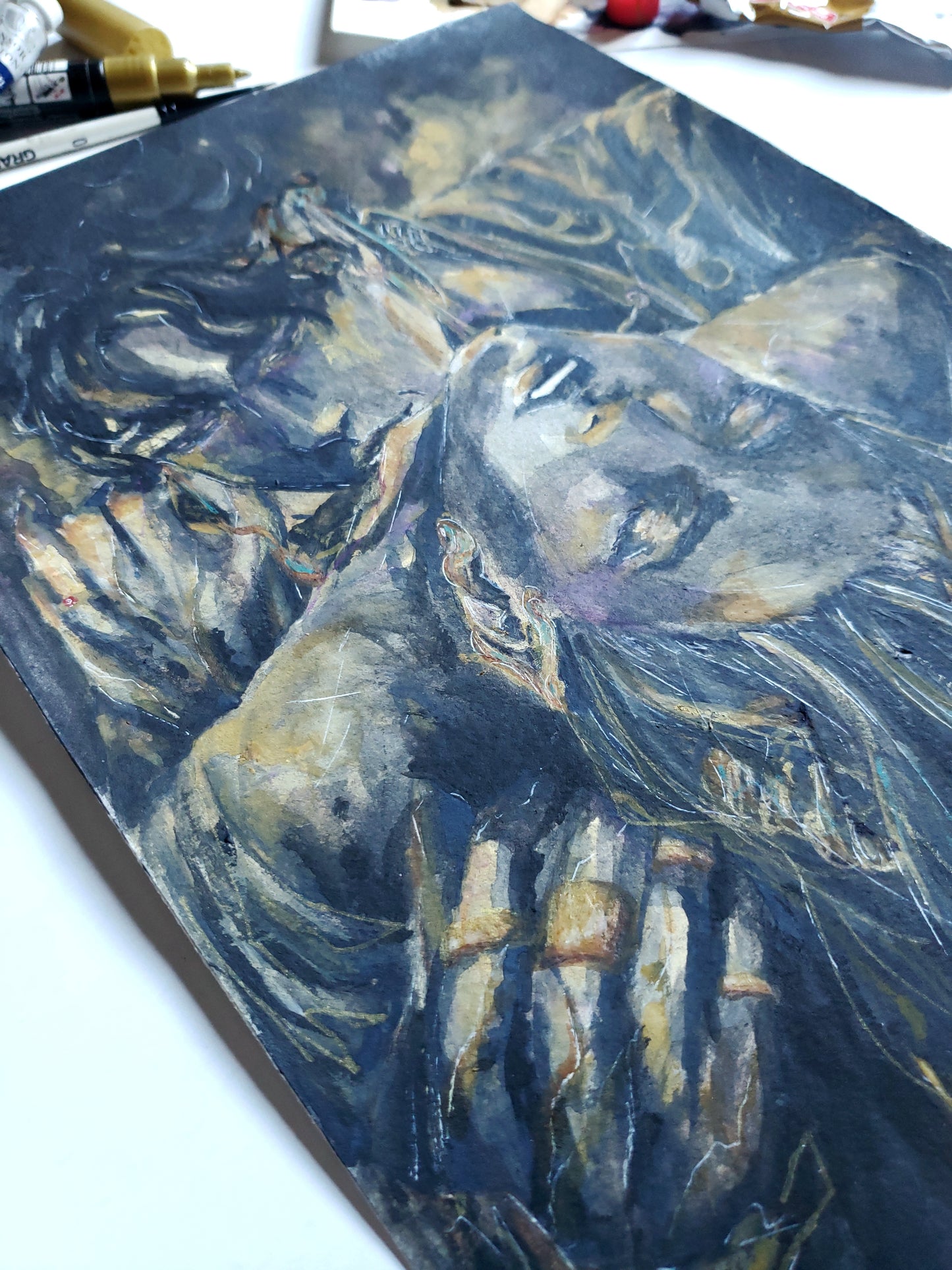 "Hidden Letter" Original Painting