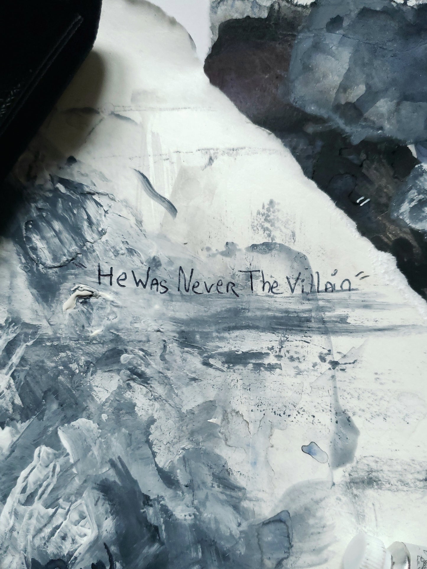 "He Was Never The Villain" Original Painting