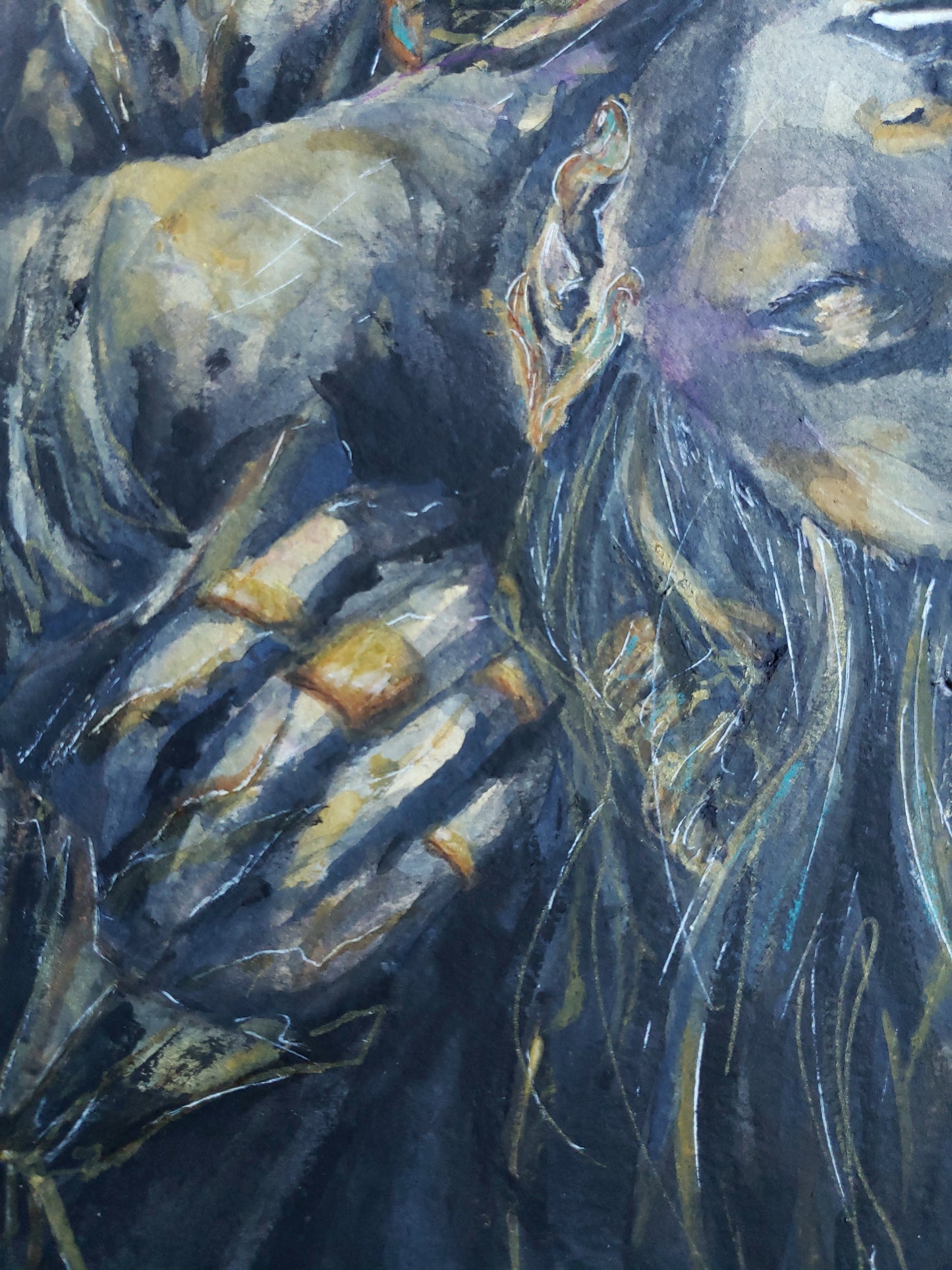 "Hidden Letter" Original Painting