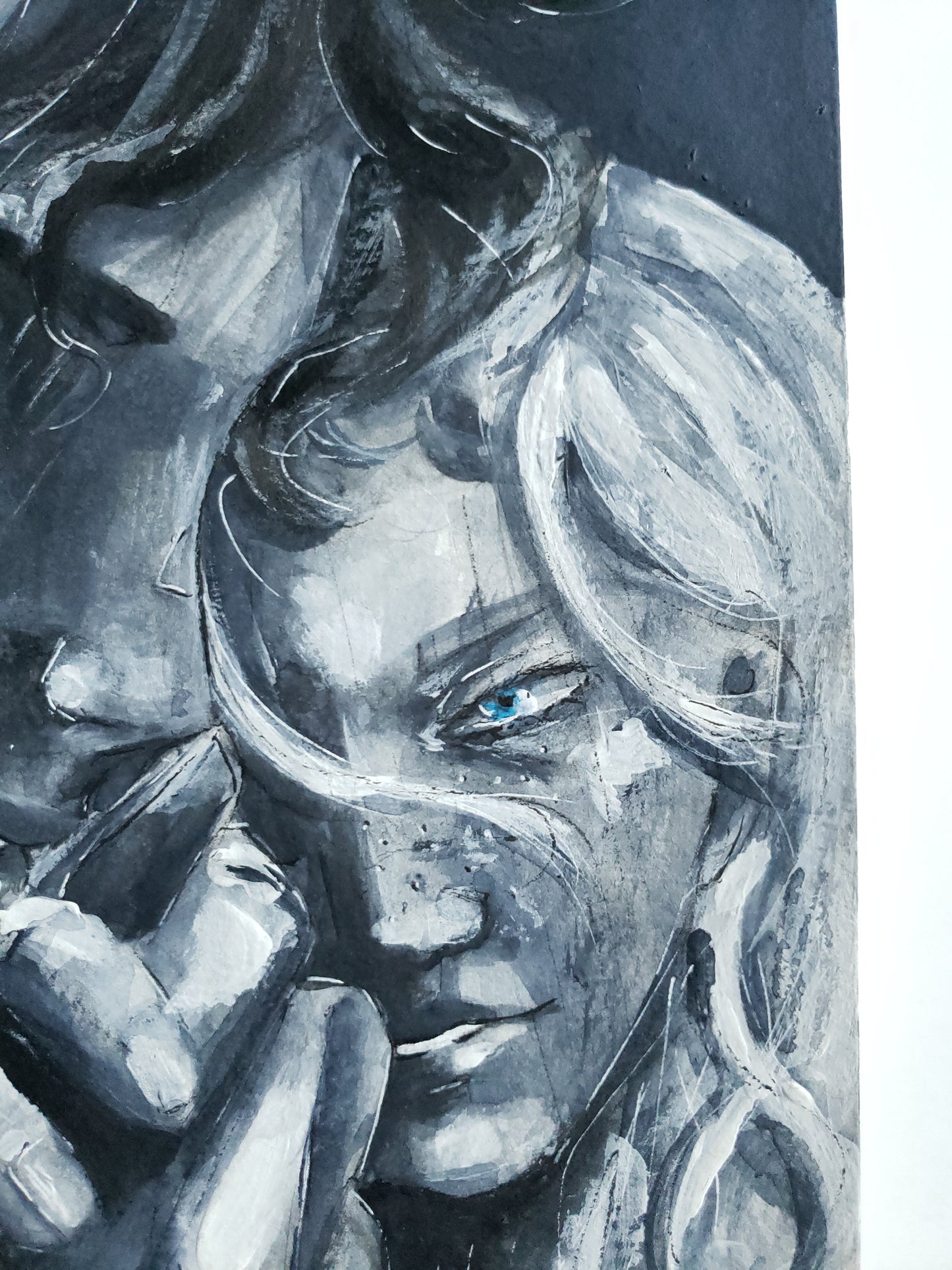 "The Thumb War" Original Painting