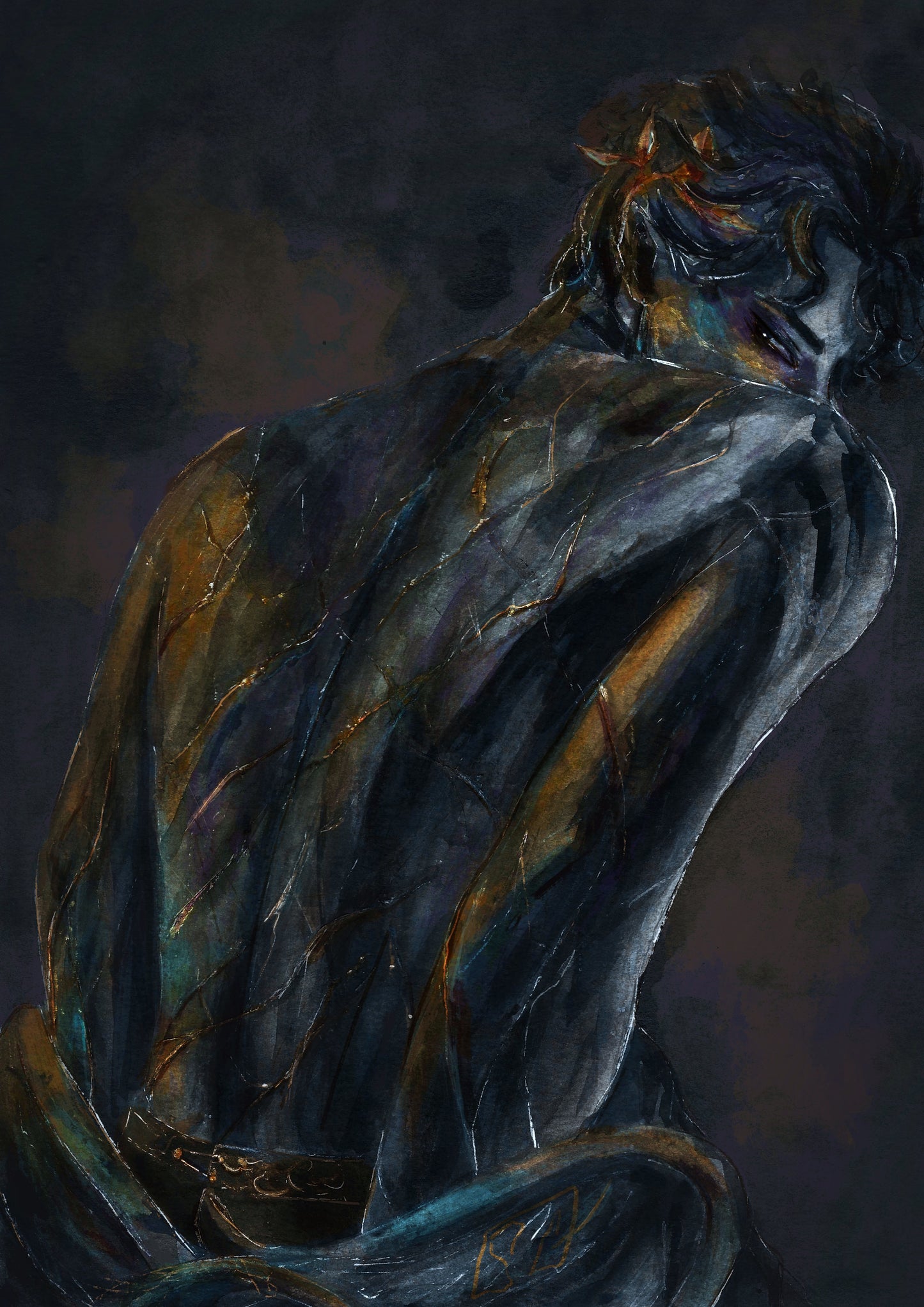 "King Made Of Gold" Prints