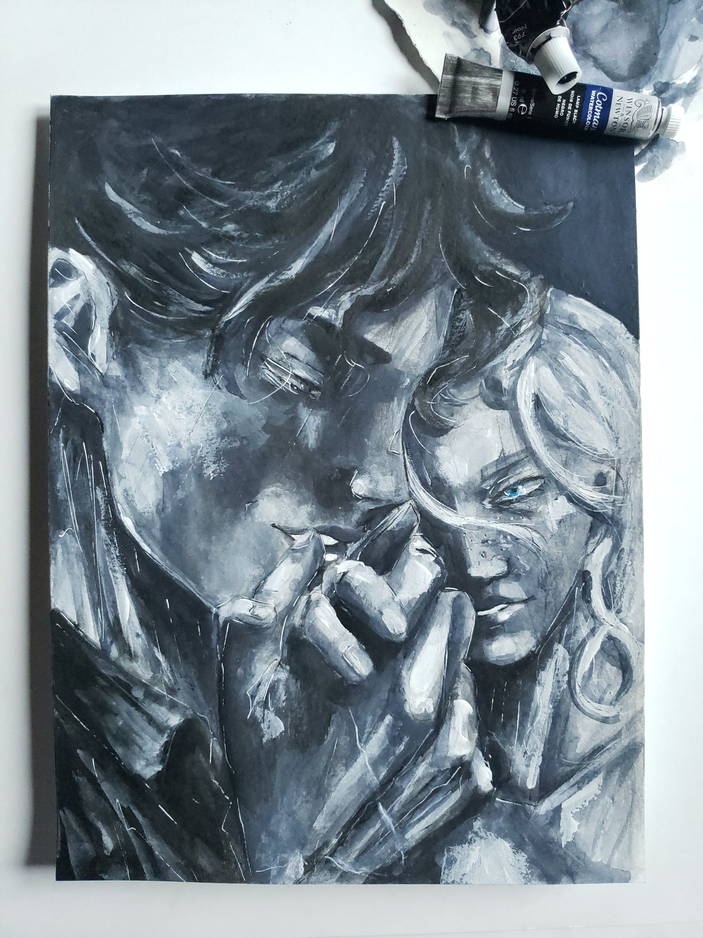 "The Thumb War" Original Painting
