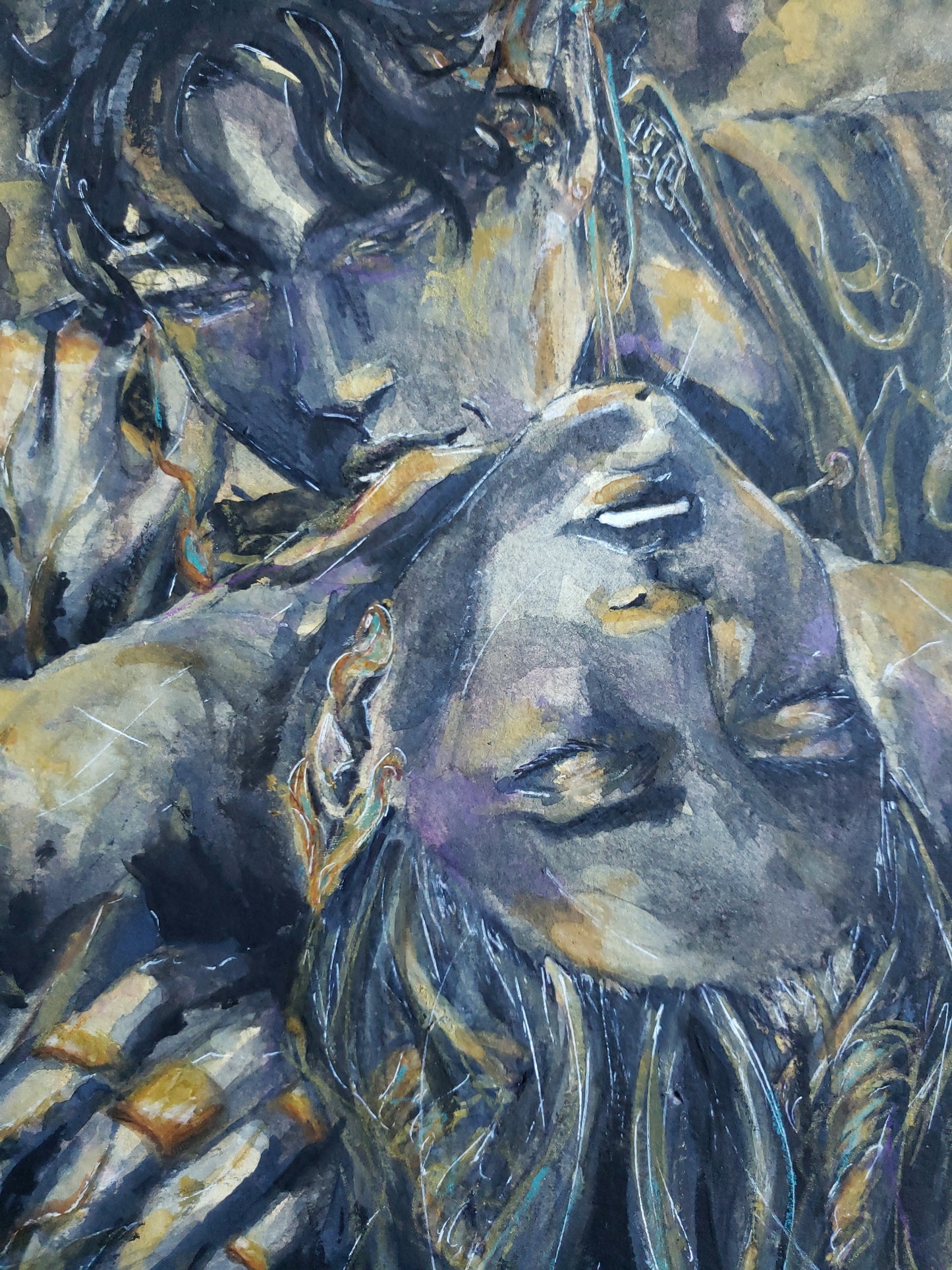 "Hidden Letter" Original Painting