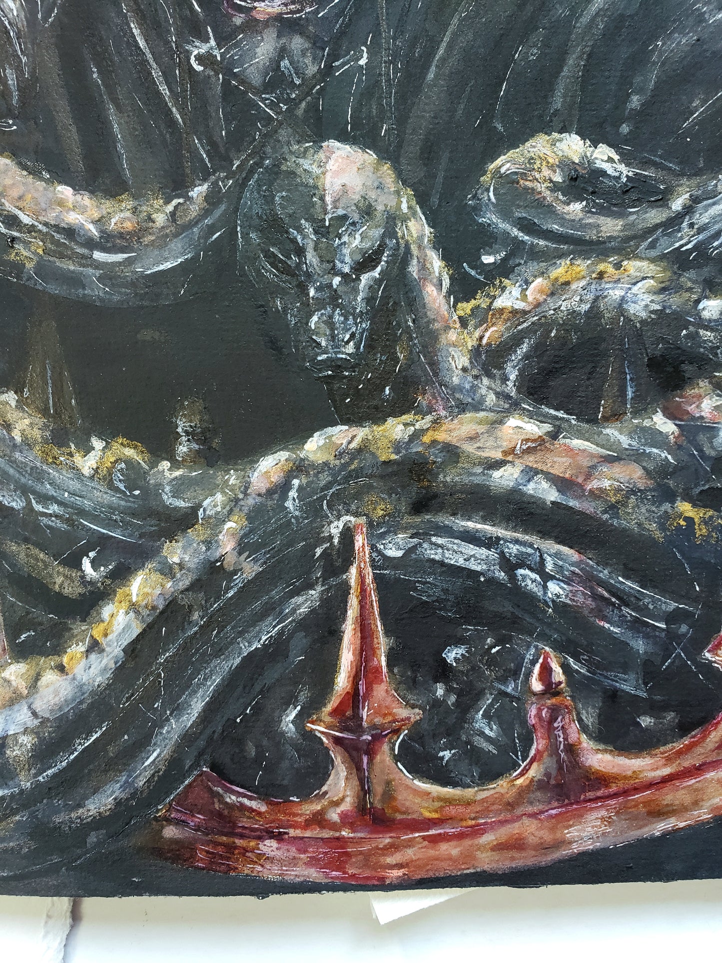 "The Quiet Game" Original Painting