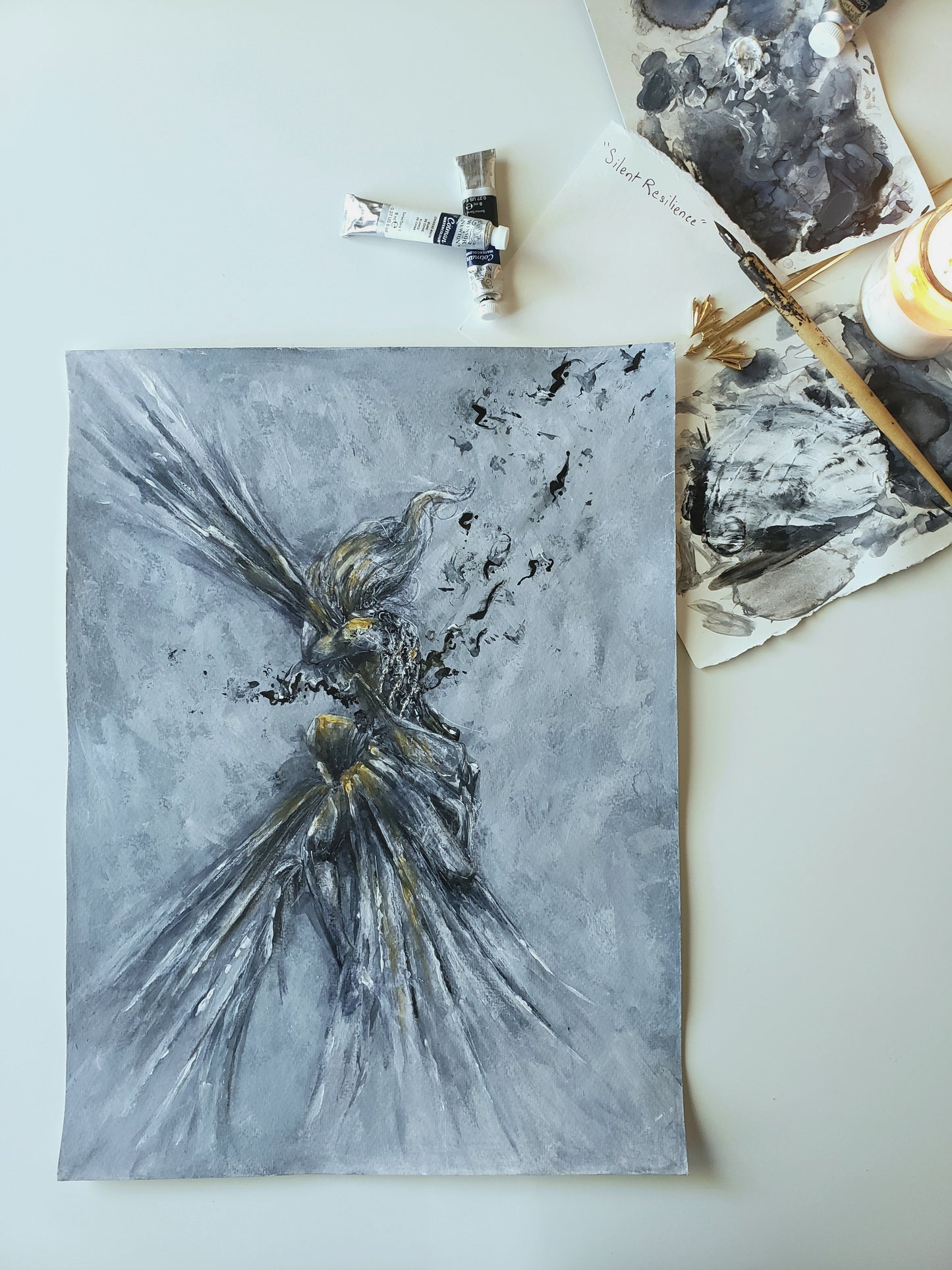 "Silent Resilience" Original Painting