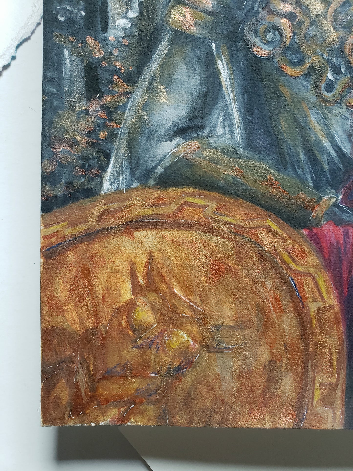 "In The Presence Of Wisdom" Original Painting
