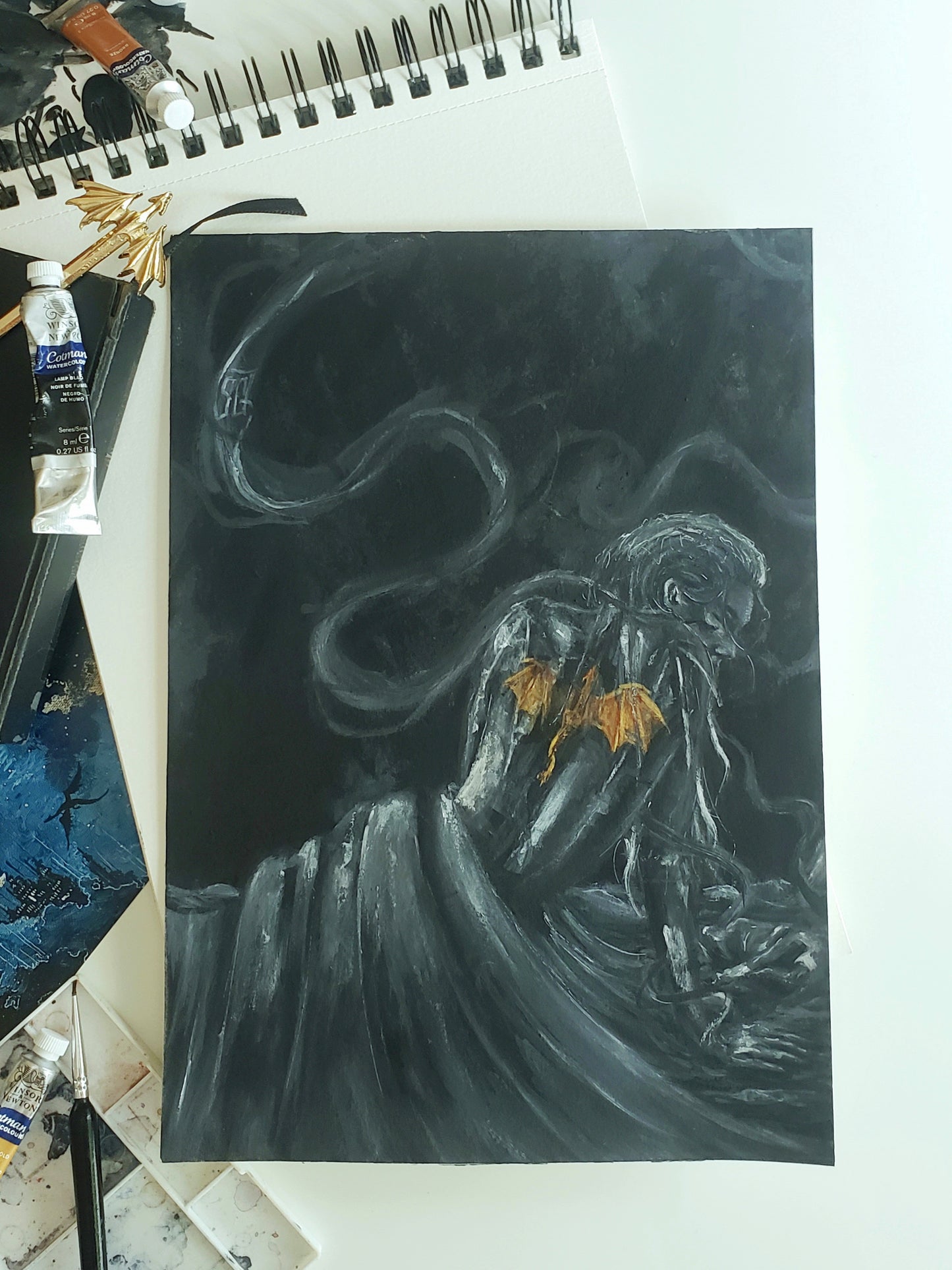"His Gravity" Original Painting
