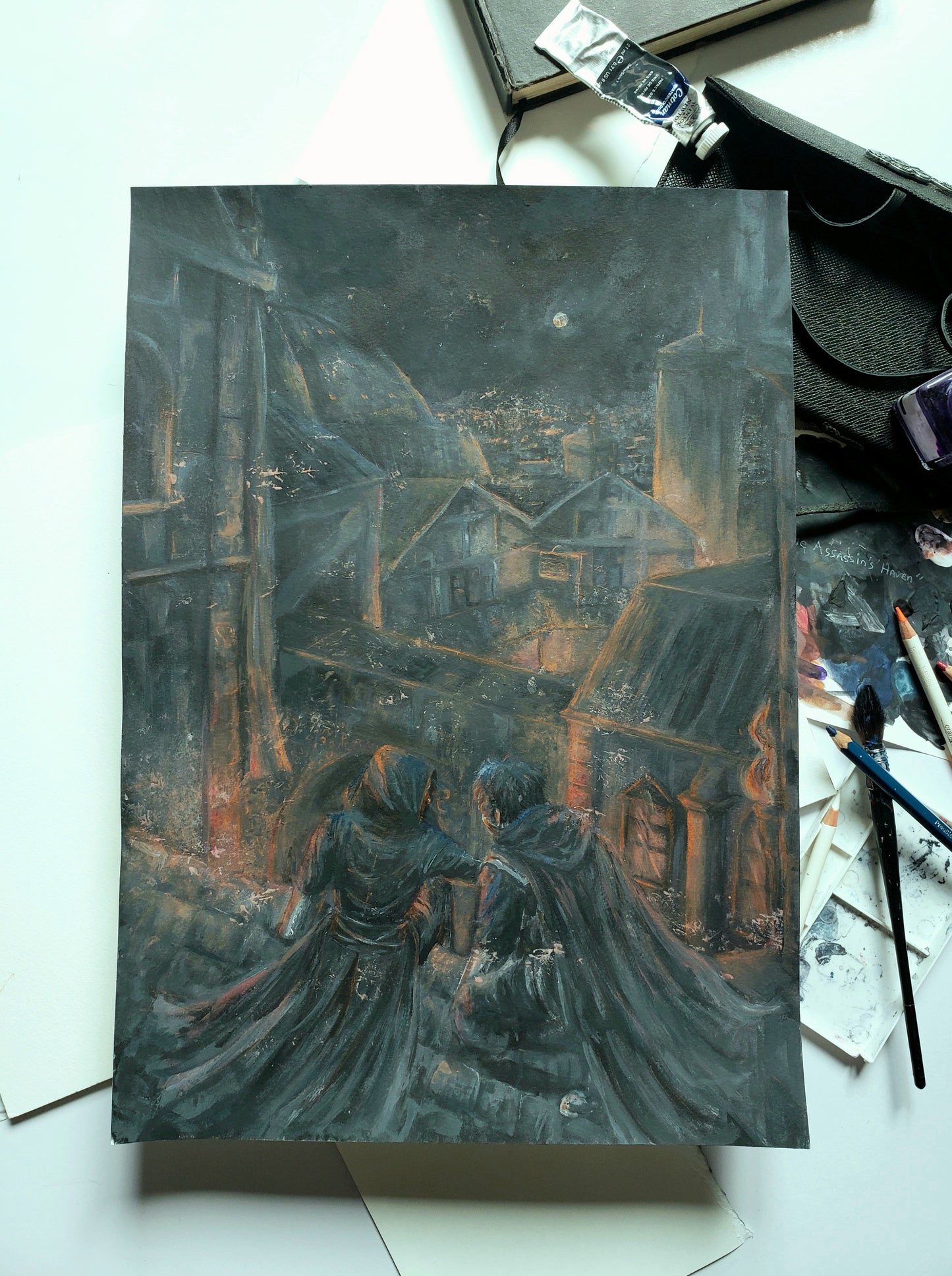 "The Assassin’s' Haven" Original Painting