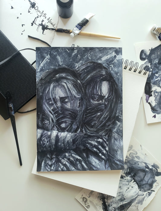 "Don't Be Afraid" Original Painting