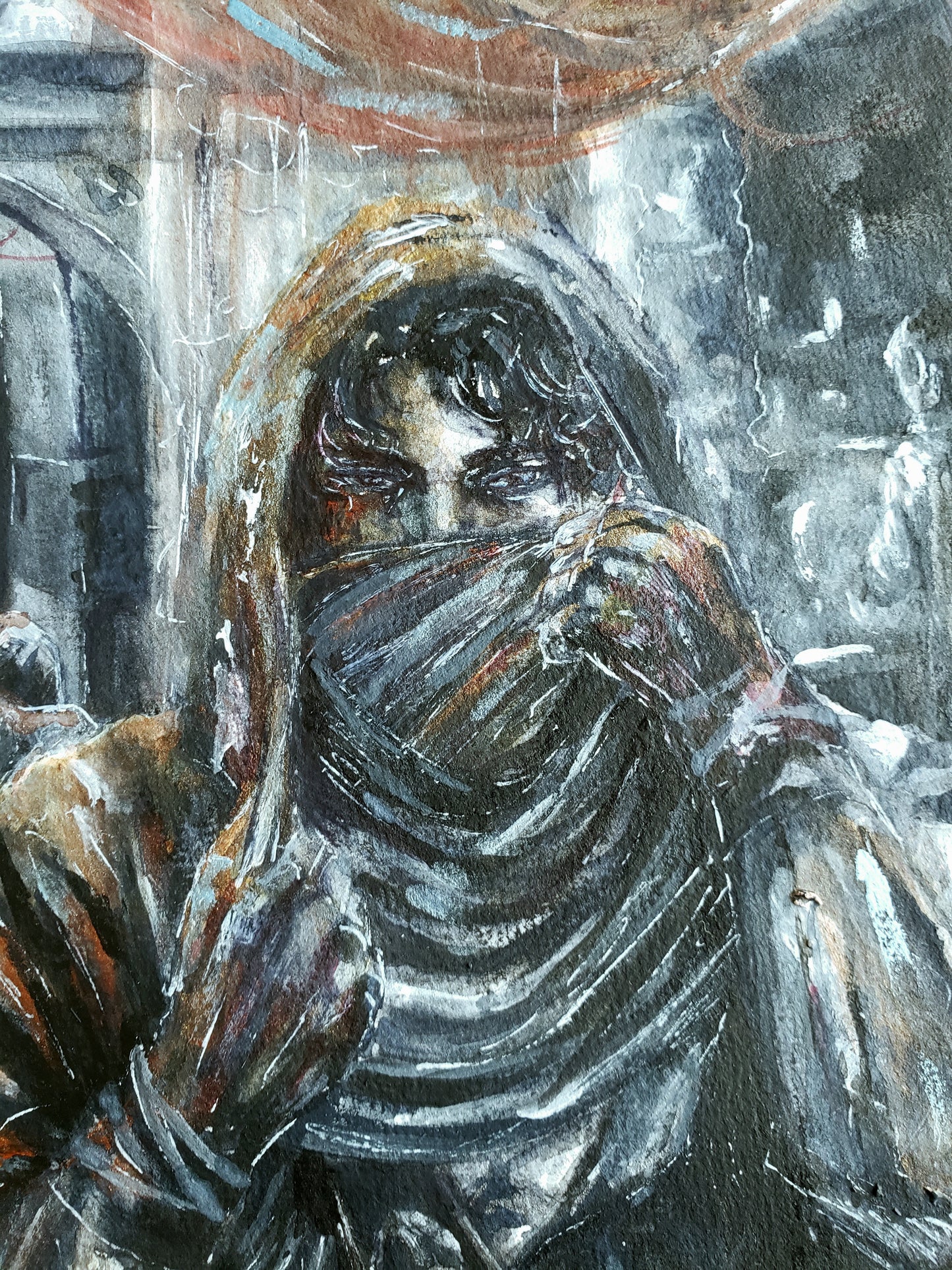 "The Desert Hunter" Original Painting