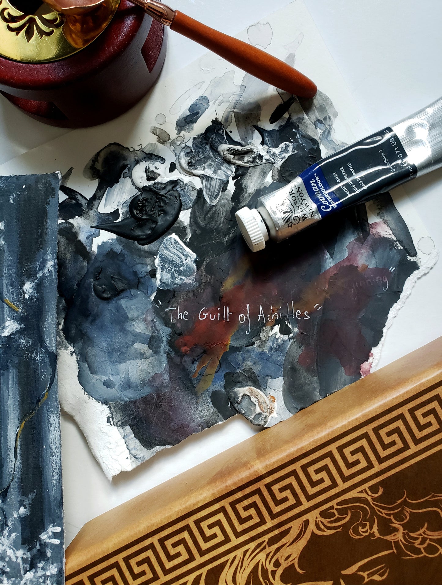 "The Guilt Of Achilles" Original Painting