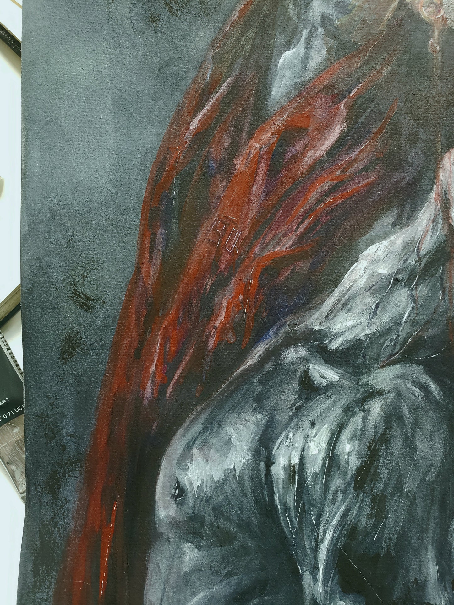 "The Song Of Patroclus" Original Painting