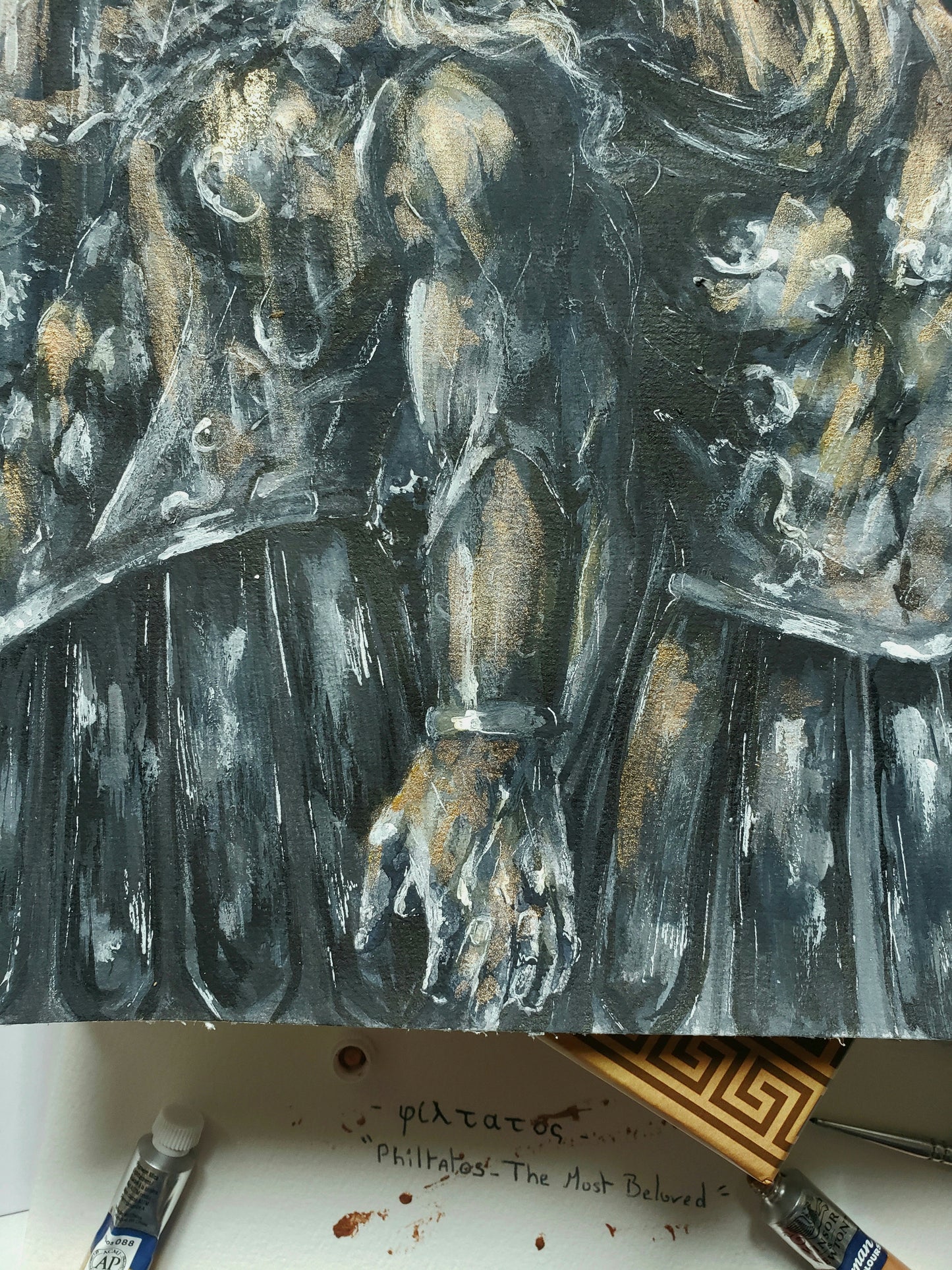 "Philtatos - The Most Beloved" Original Painting