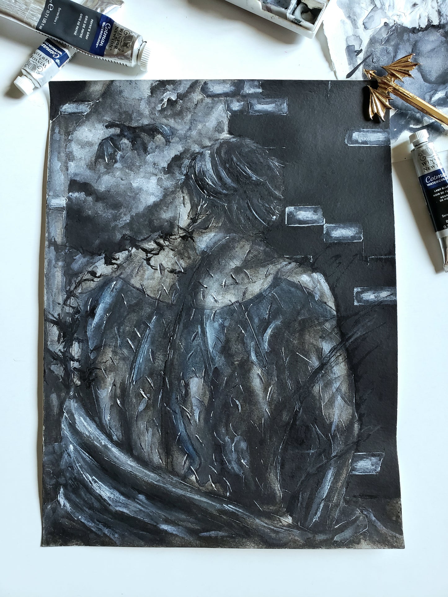 "The Wingleader" Original Painting 