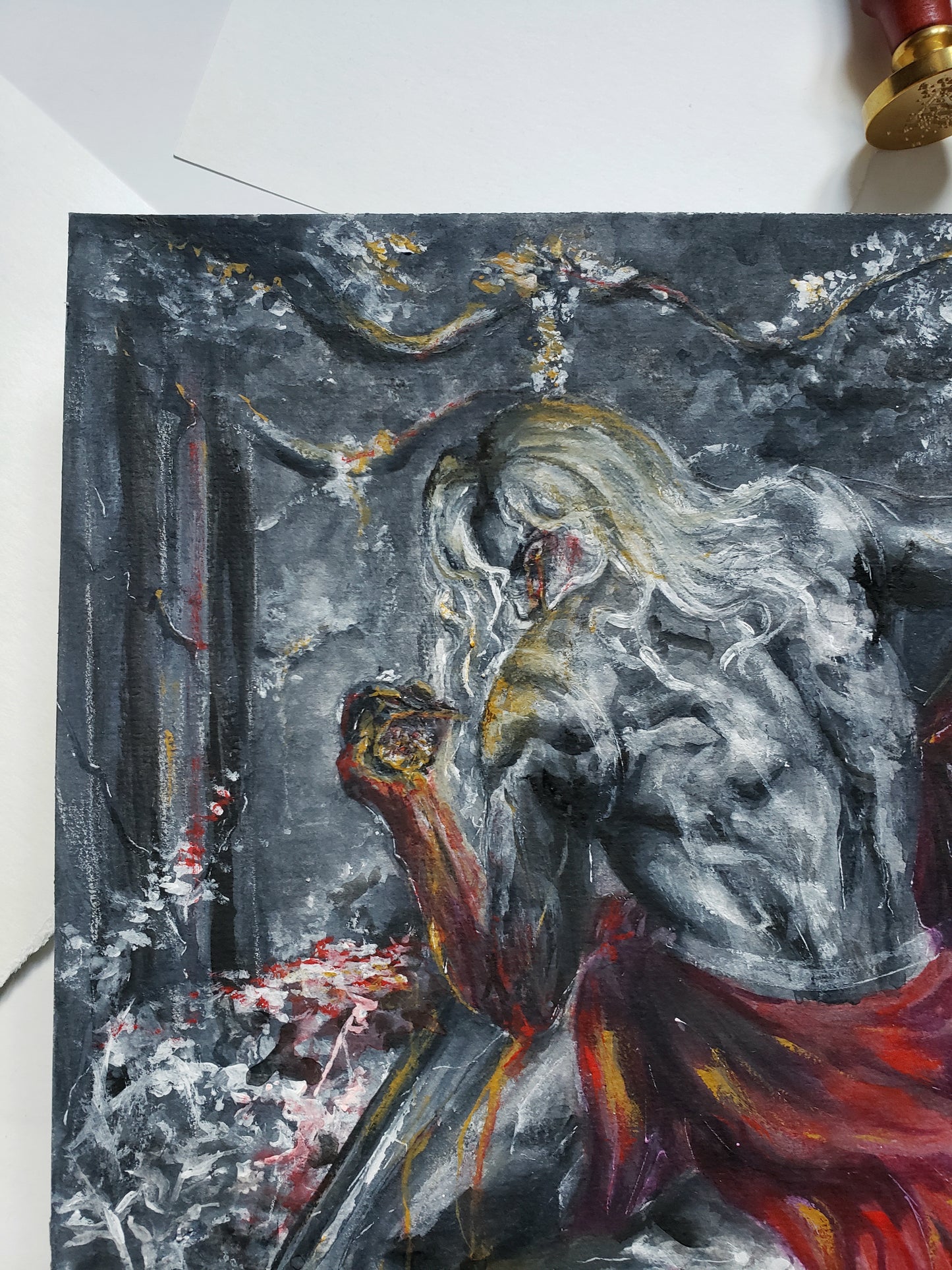 "The Guilt Of Achilles" Original Painting