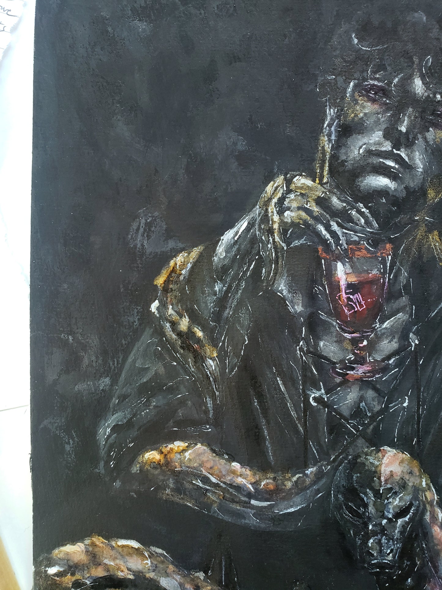 "The Quiet Game" Original Painting