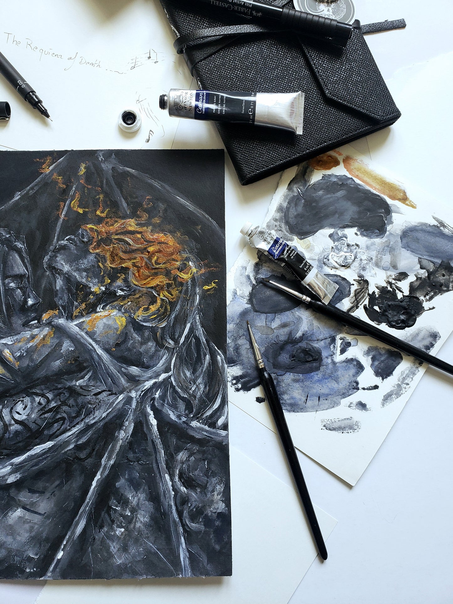 "The Requiem Of Death" Original Painting