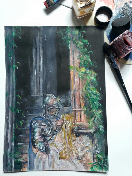 "Before The Sunset" Original Painting