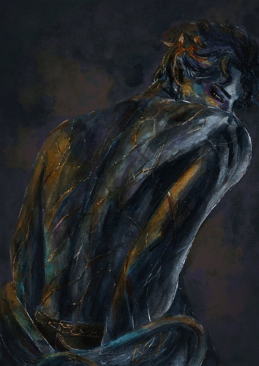 "King Made Of Gold" Prints