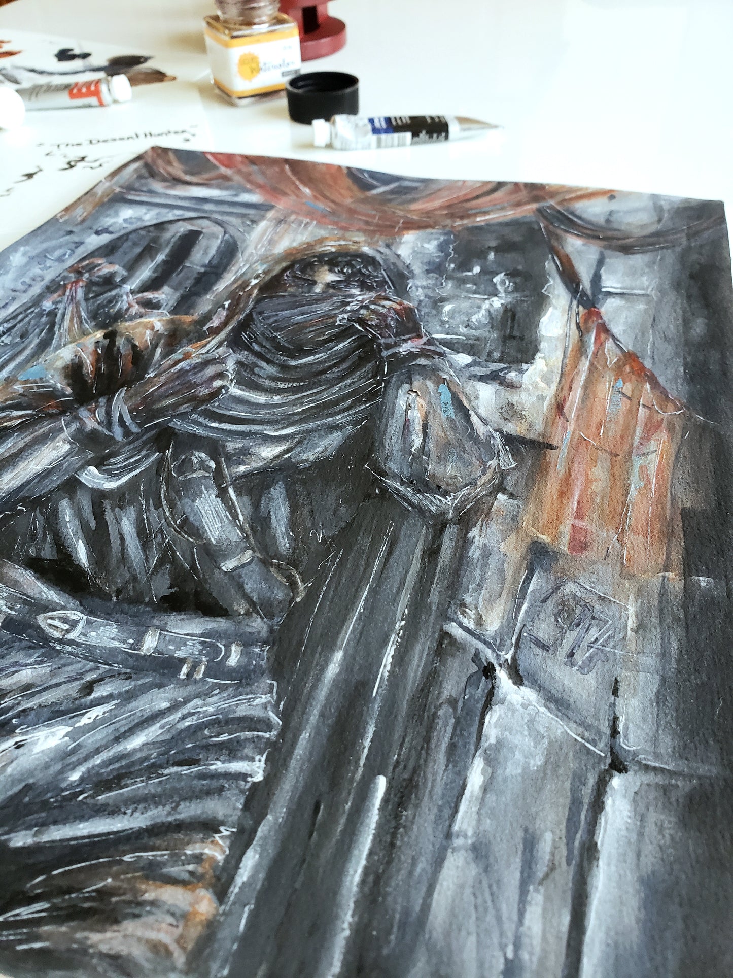 "The Desert Hunter" Original Painting