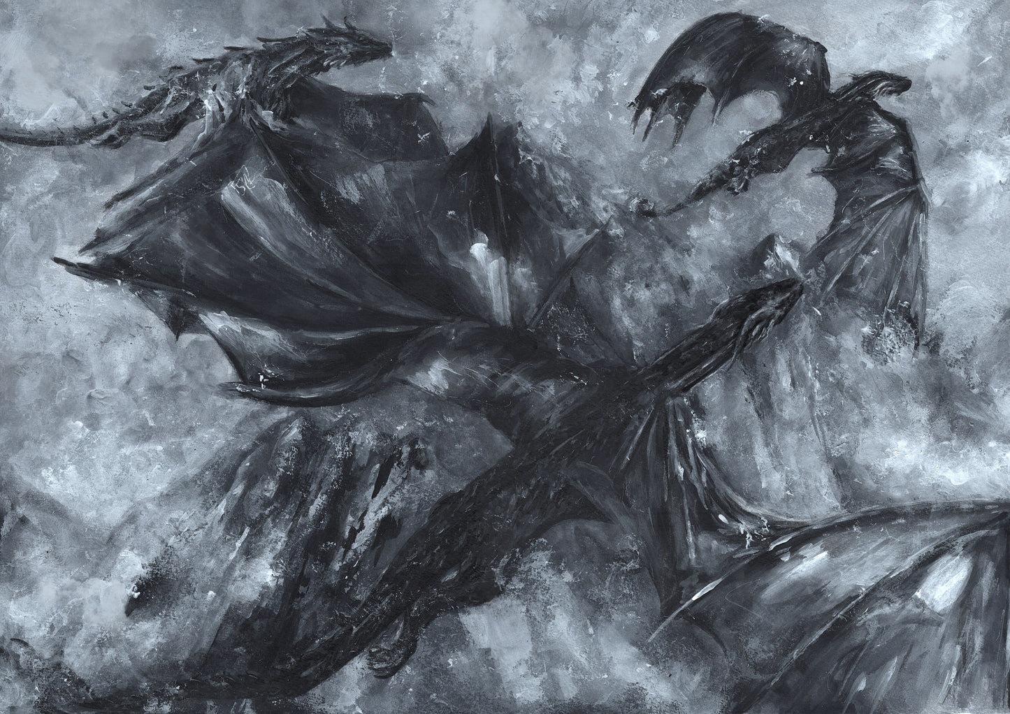 "Souls Entwined In The Mist" Prints