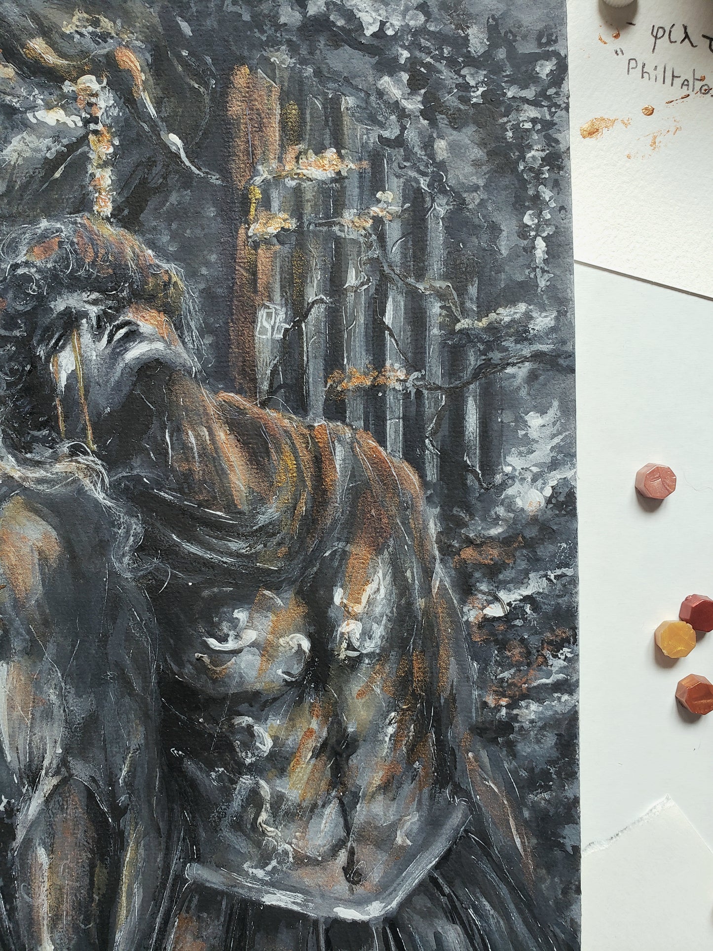 "Philtatos - The Most Beloved" Original Painting