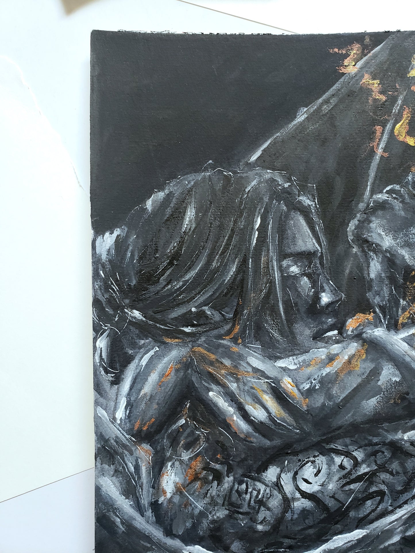 "The Requiem Of Death" Original Painting