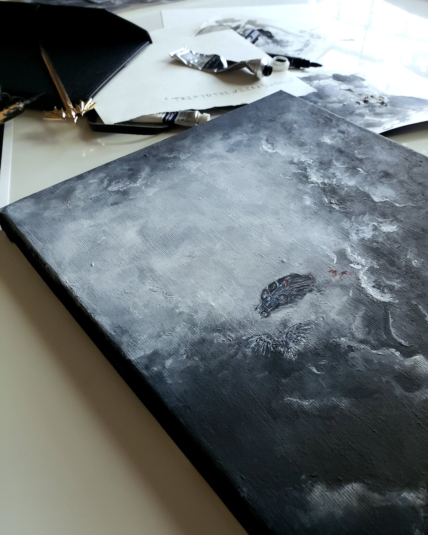 "Trip To The Wizard World" Original Painting