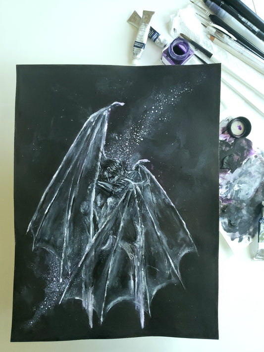 "The Winner Takes It All" Original Painting