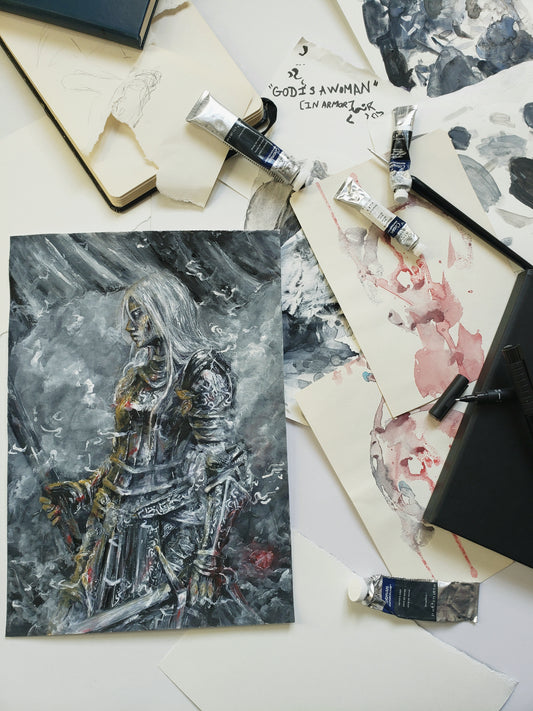 "God Is A Woman" Original Painting