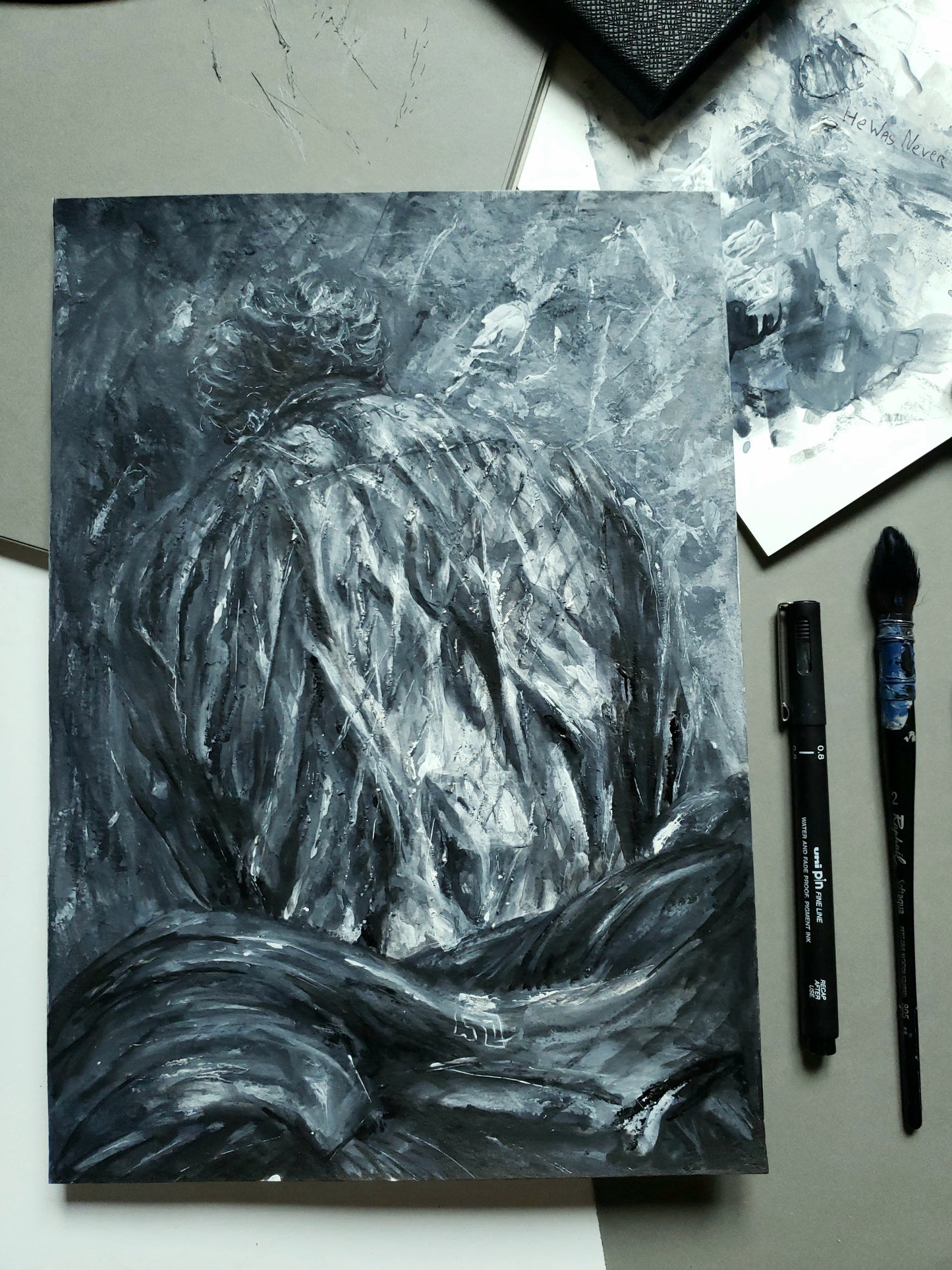 "He Was Never The Villain" Original Painting