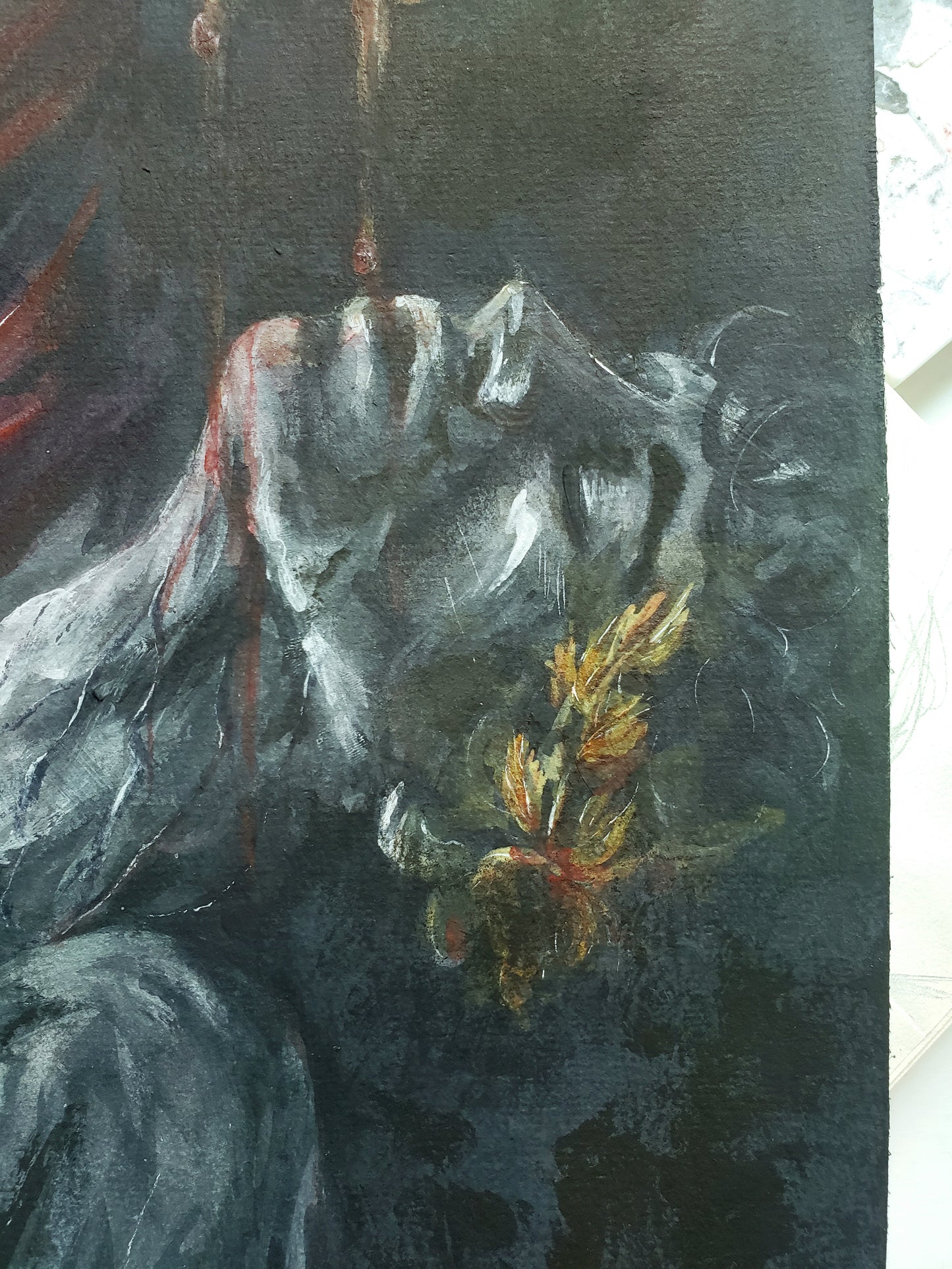 "The Song Of Patroclus" Original Painting