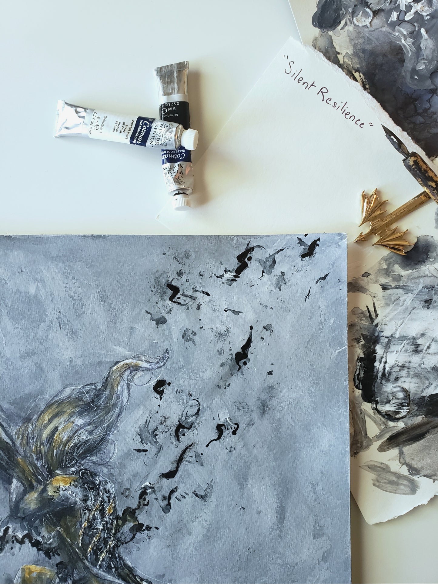 "Silent Resilience" Original Painting