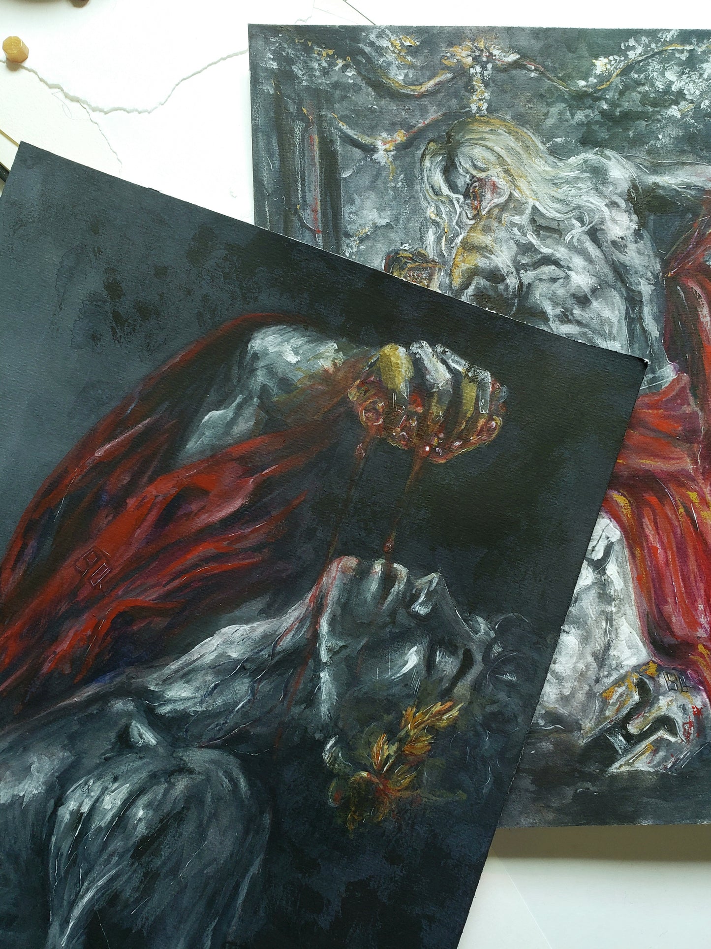 "The Song Of Patroclus" Original Painting