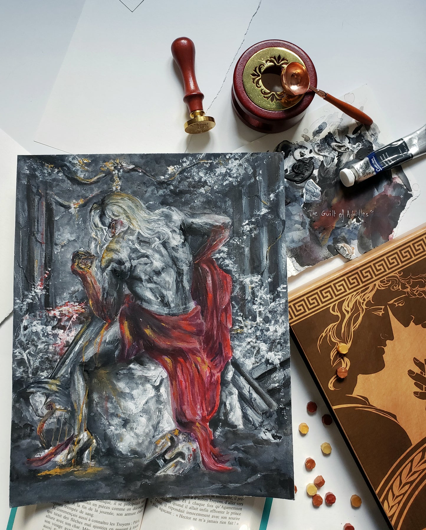 "The Guilt Of Achilles" Original Painting
