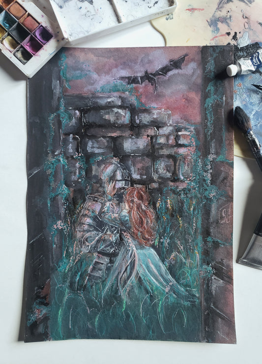 "Hands Full Of Memories" Original Painting