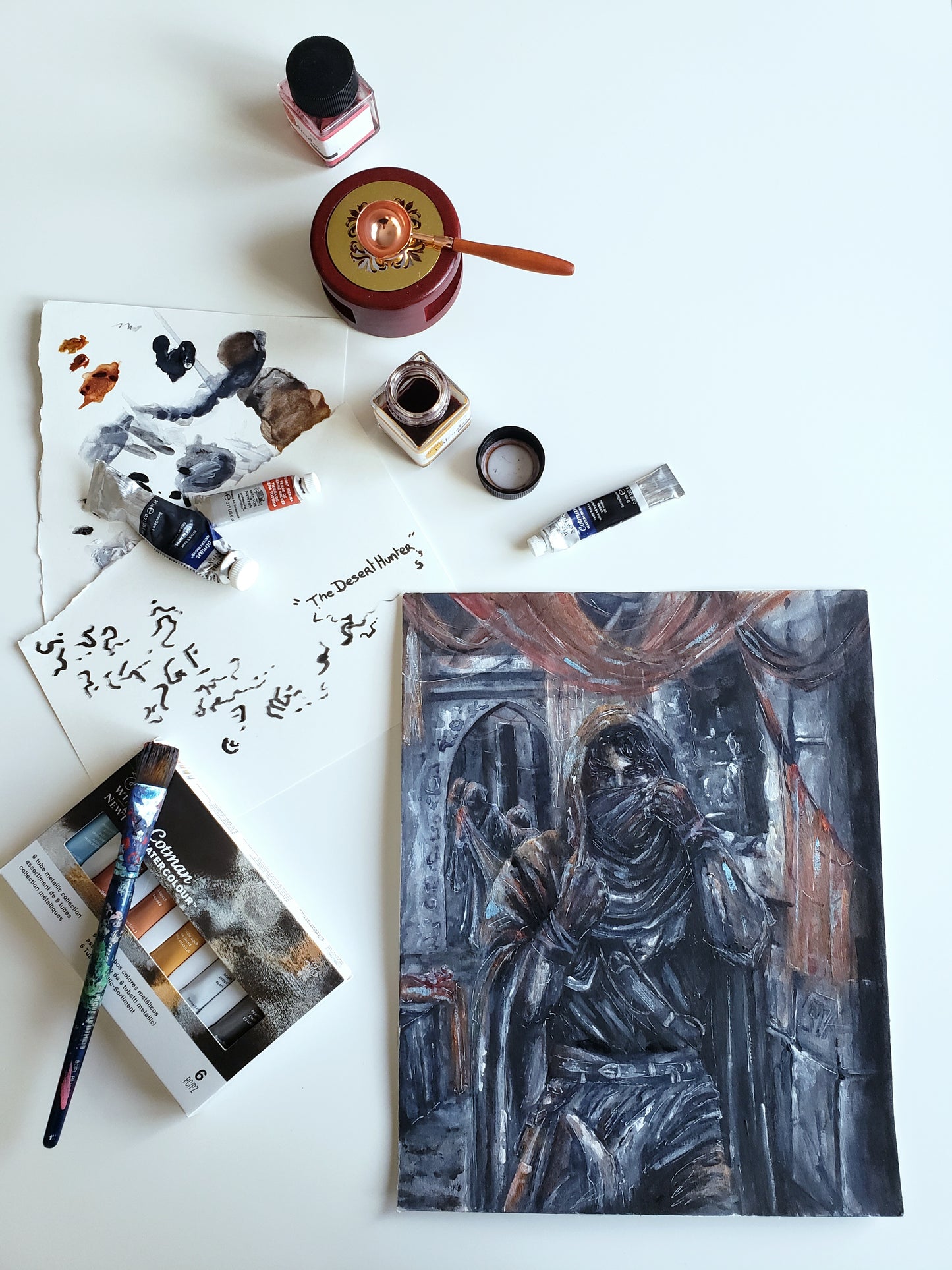 "The Desert Hunter" Original Painting