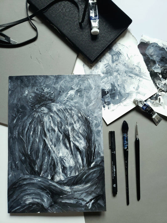 "He Was Never The Villain" Original Painting