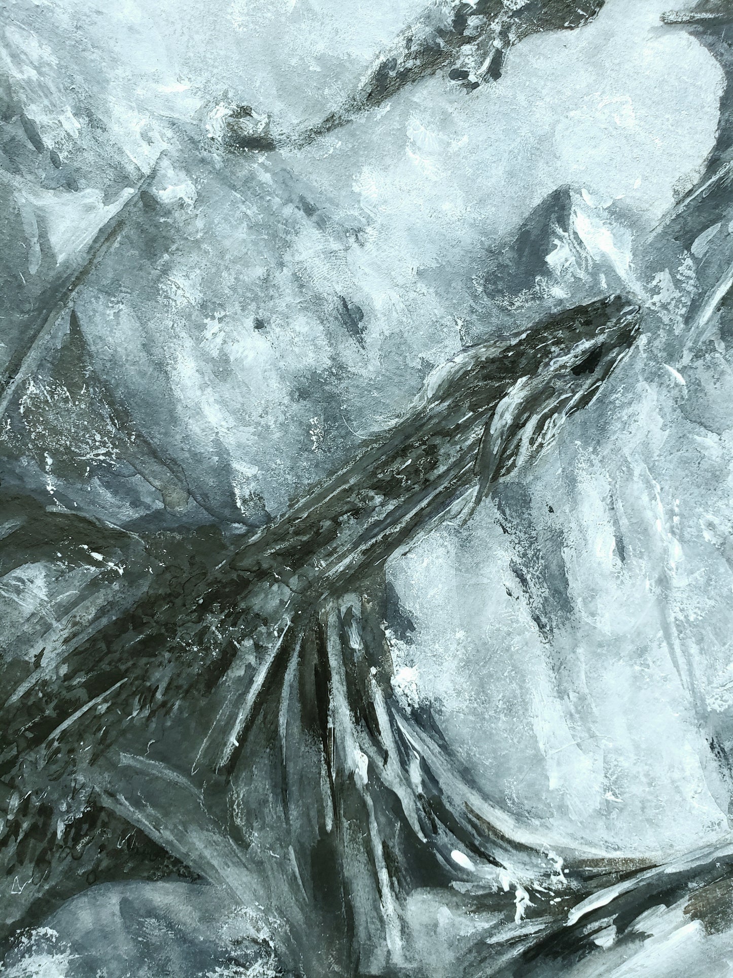 "Souls Entwined In The Mist" Original Painting