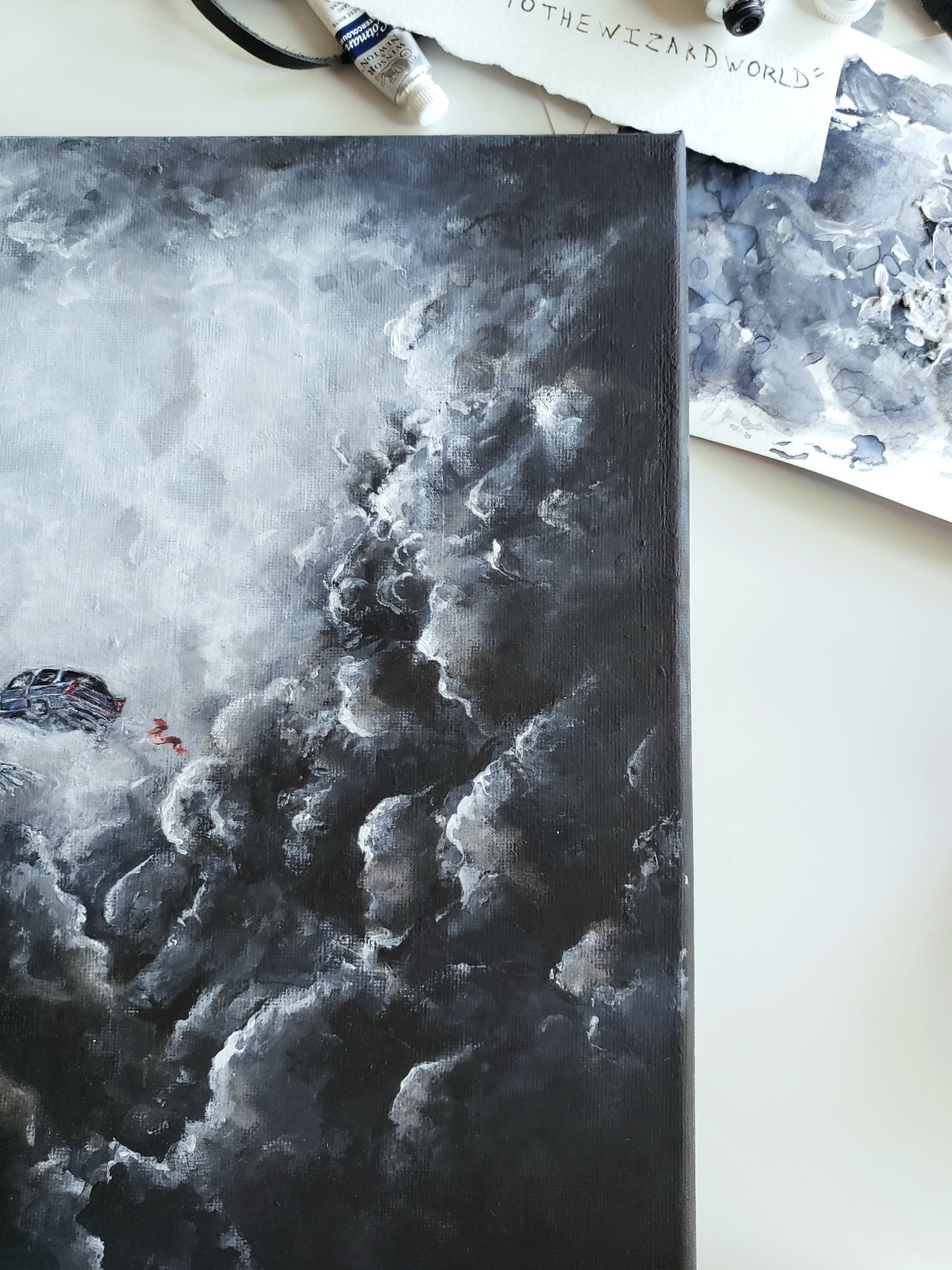 "Trip To The Wizard World" Original Painting