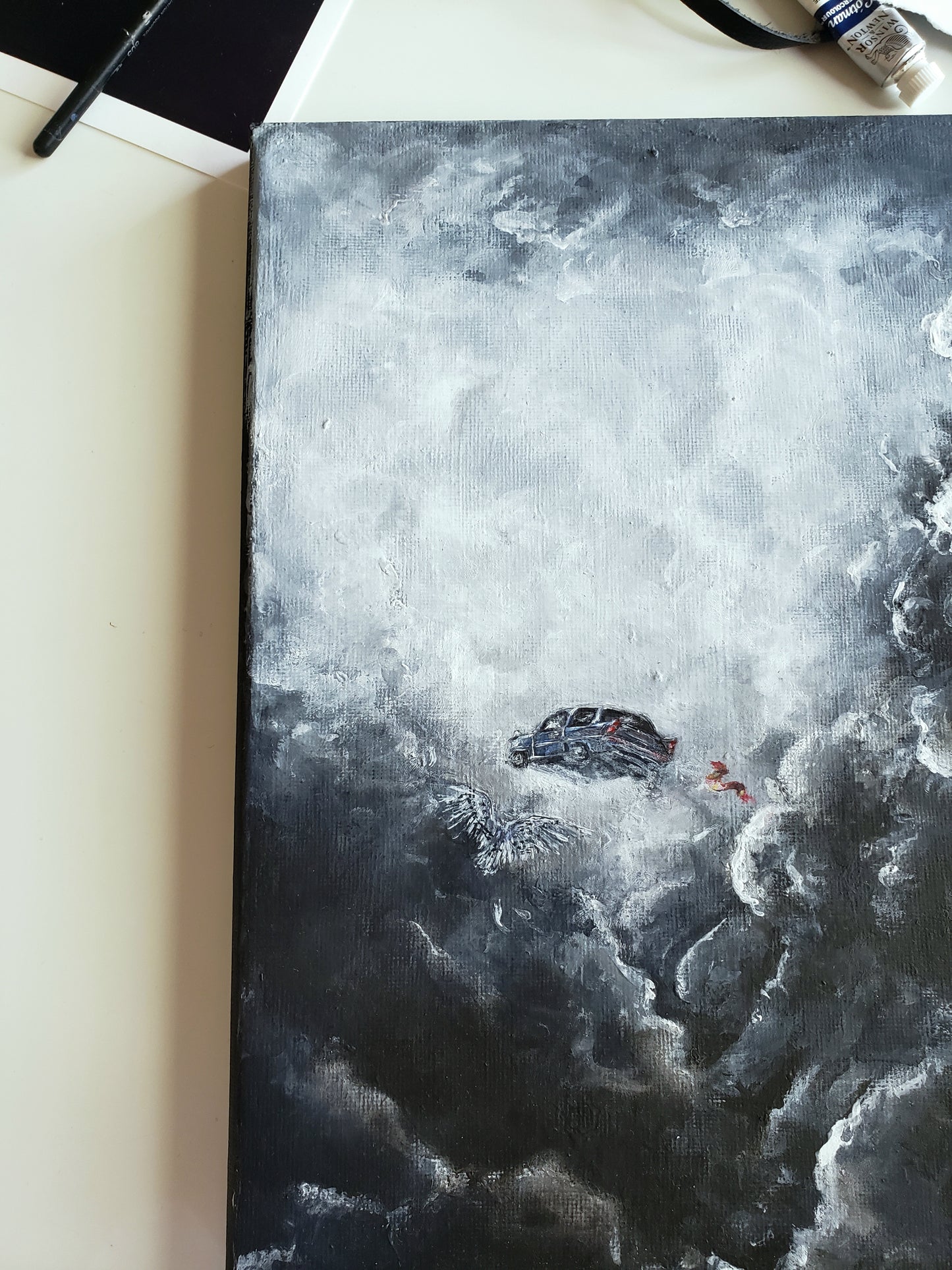 "Trip To The Wizard World" Original Painting