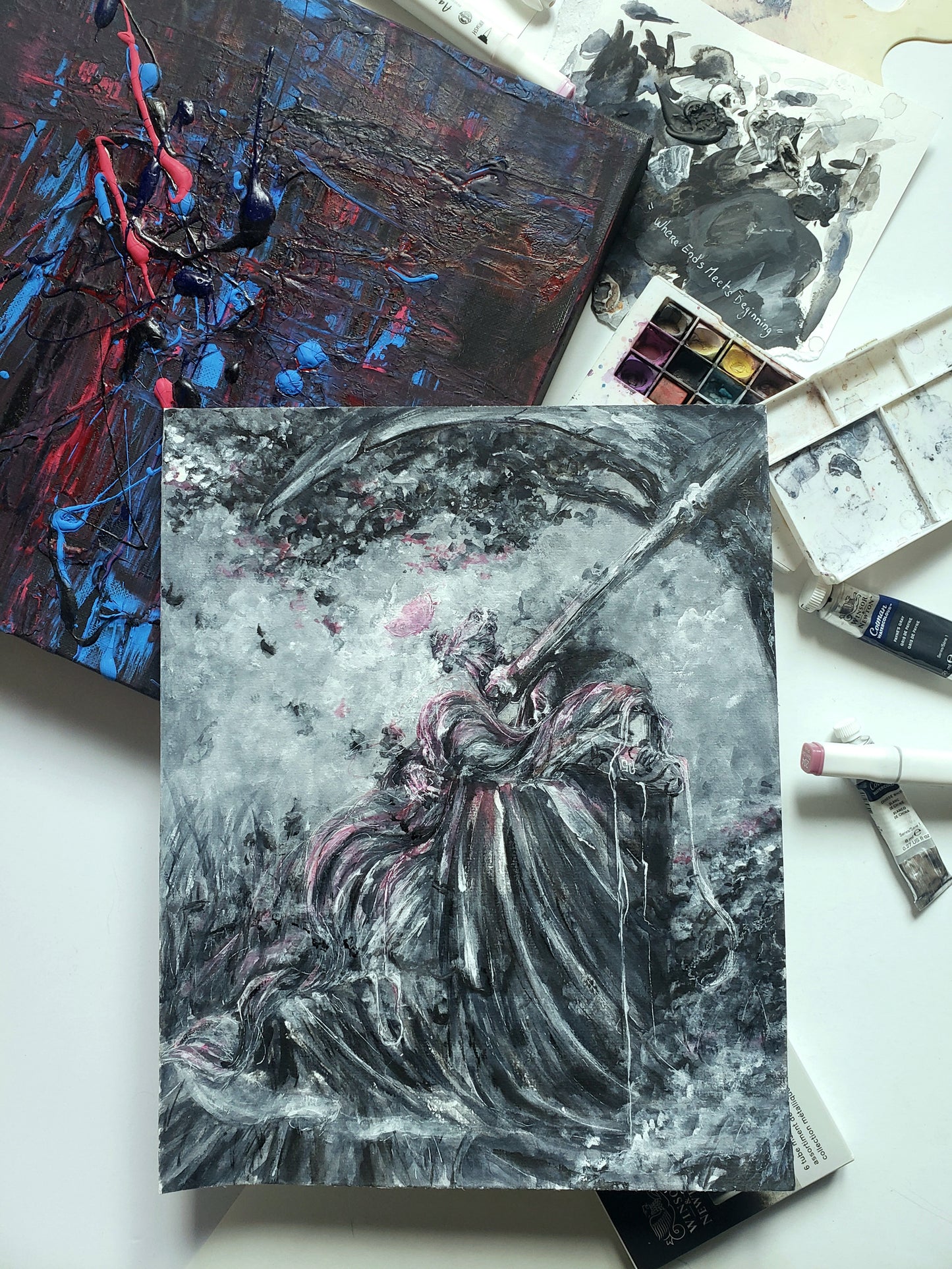 "Where End Meets Beginning" Original Painting