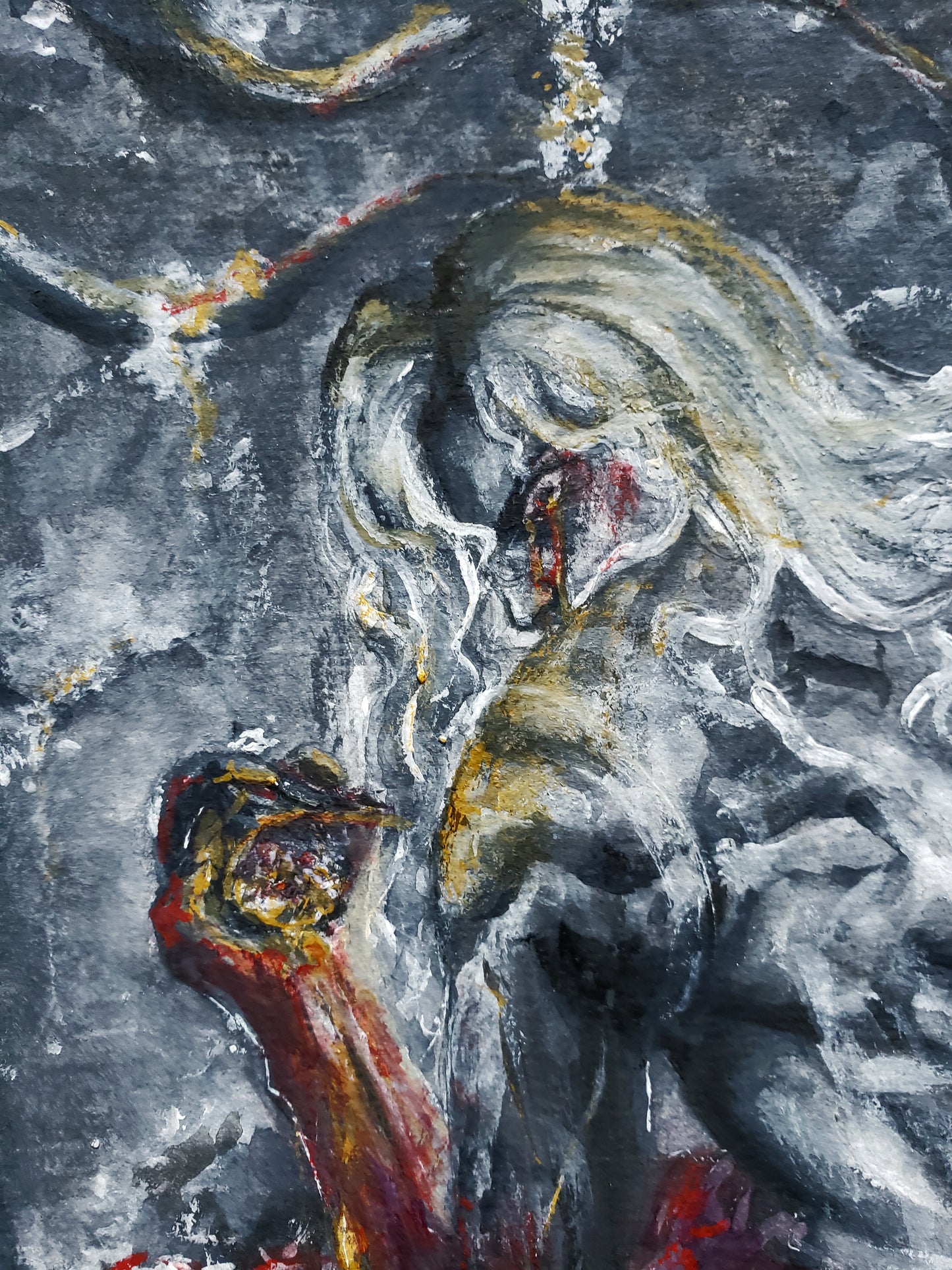 "The Guilt Of Achilles" Original Painting